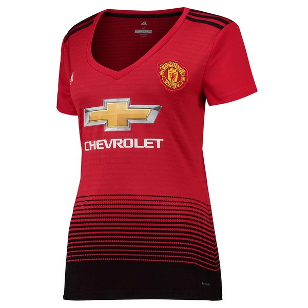 Maillot Football Manchester United Domicile Femme 2018-19 Rouge